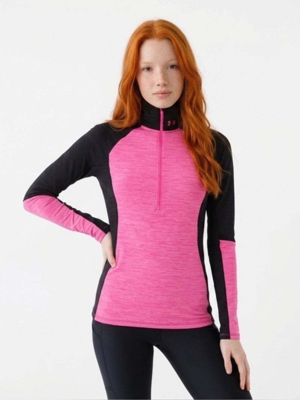 Under Armour half zip top